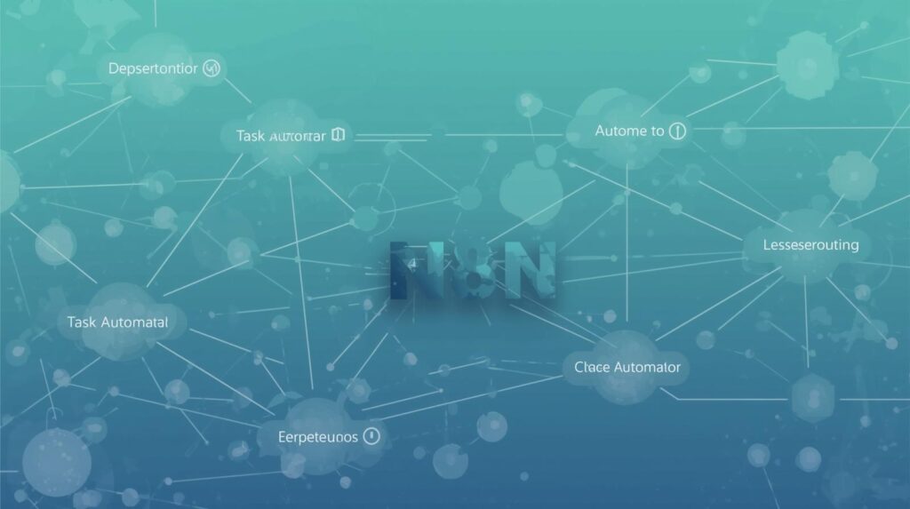 flujo de n8n con nodos conectados para automatización de tareas